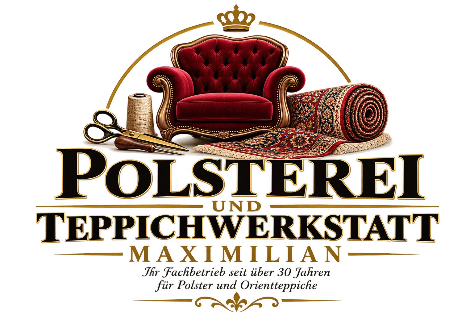 Logo der Firma Polsterei & Teppichwerkstatt Maximilian aus Willich