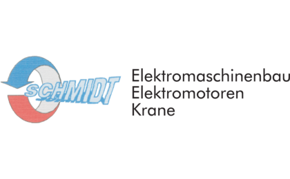 Logo der Firma Schmidt Elektromaschinenbau Elektromotoren Krane aus Treuen