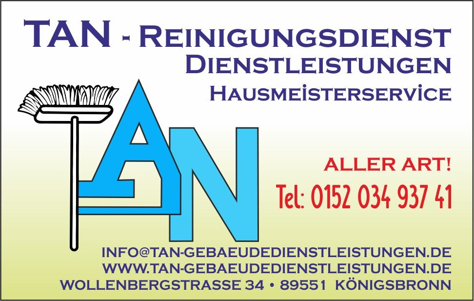 Logo der Firma Tan Reinigungsdiensleistungen aus Königsbronn