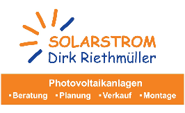 Logo der Firma Solarstrom Dirk Riethmüller aus Heilbad Heiligenstadt, OT Mengelrode