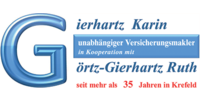 Logo der Firma Gierhartz, Karin und Görtz-Gierhartz, Ruth Versicherungsmakler aus Krefeld