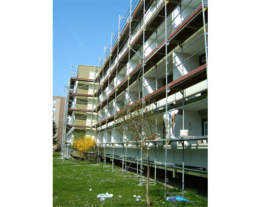 Beispielarbeit von Bösl Gerüstbau-Verleih - veröffentlicht auf Geruestbau.org