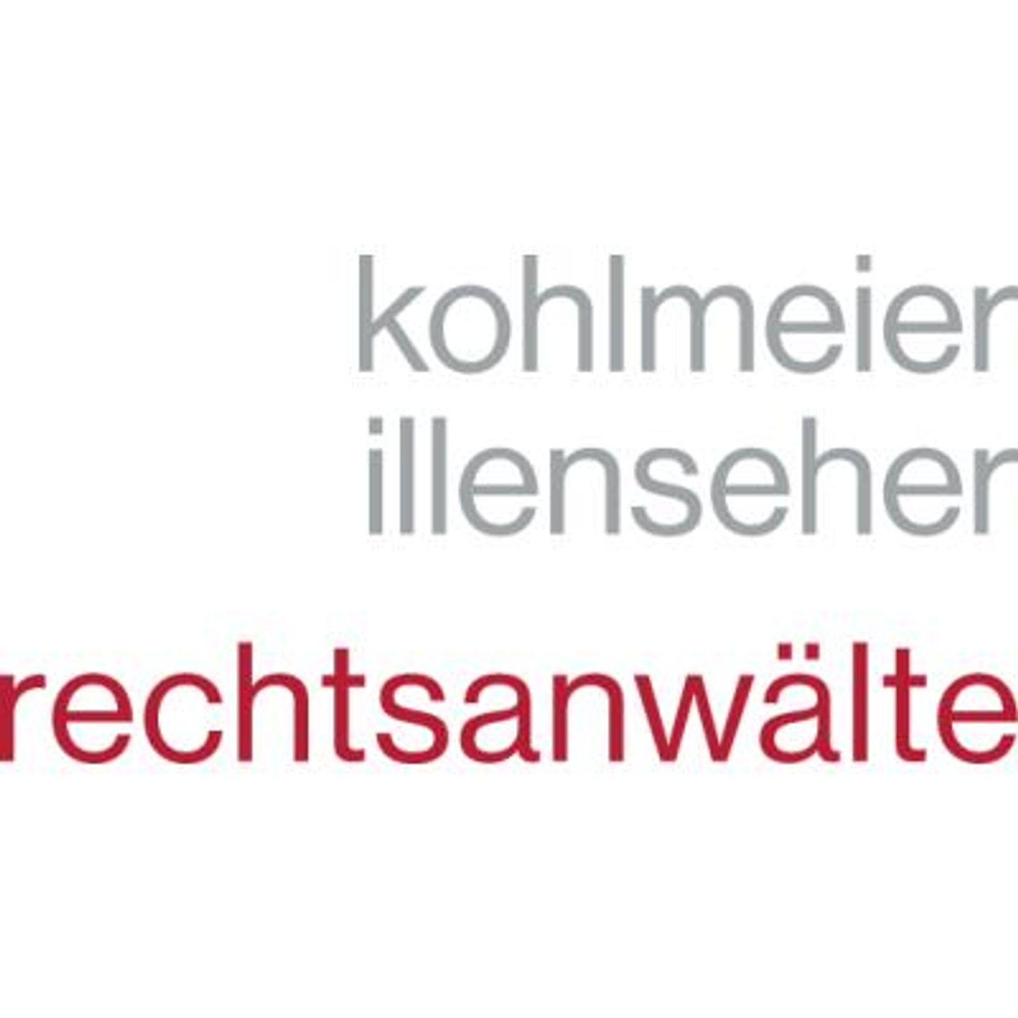 Logo der Firma Rechtsanwälte Kohlmeier u. Illenseher aus München