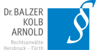 Logo der Firma Rechtsanwälte Balzer, Kolb & Arnold aus Hersbruck