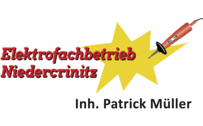 Logo der Firma Elektrofachbetrieb Niedercrinitz Patrick Müller aus Hirschfeld