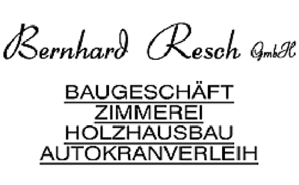 Logo der Firma Resch Bernhard GmbH aus Wessobrunn