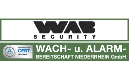 Logo der Firma Wachdienst WAB Niederrhein GmbH aus Moers