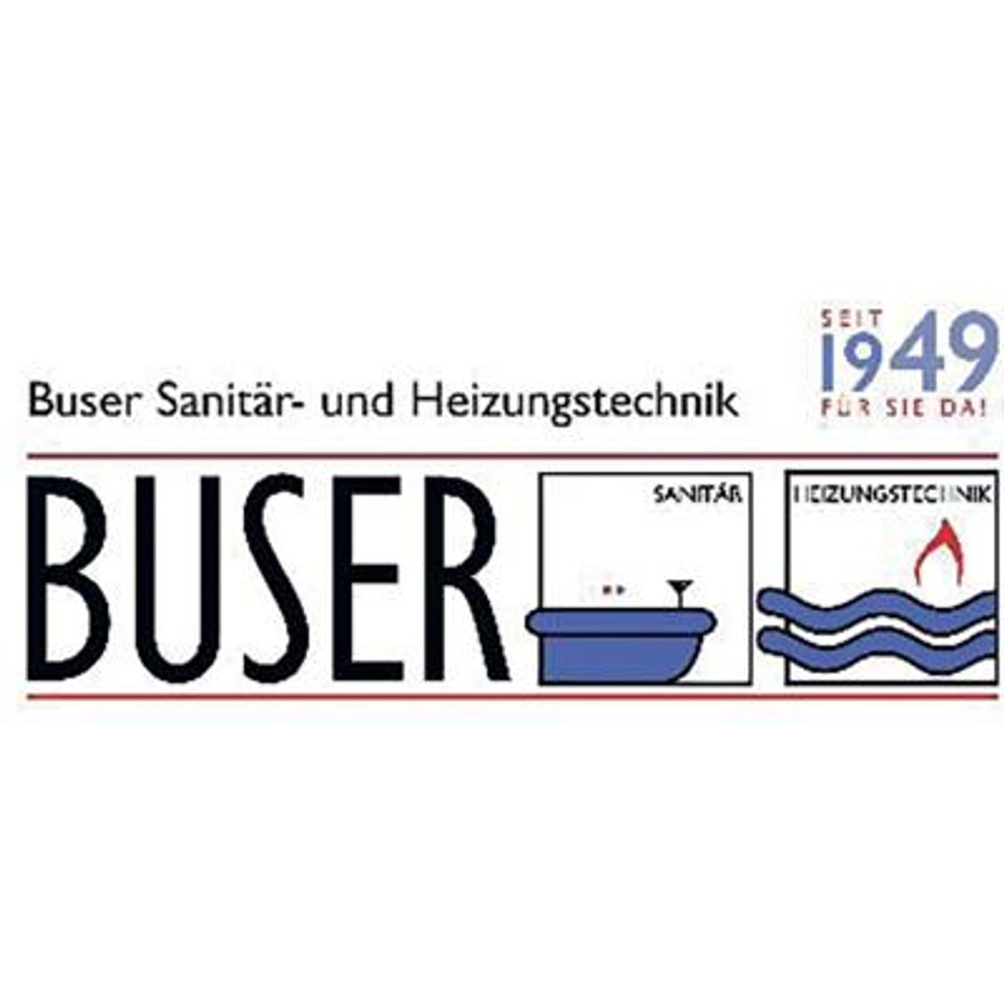 Logo der Firma Buser Sanitär - und Heizungstechnik Inhaber Saverio Amelio aus Überlingen