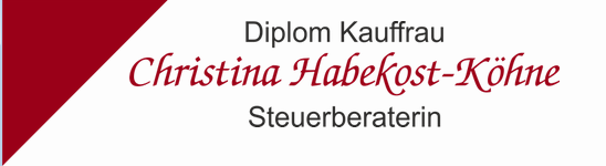 Logo der Firma Steuerbüro Dipl.-Kffr. Christina Habekost-Köhne aus Wedemark