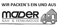 Logo der Firma UMZÜGE MADER aus Ansbach auf dem Branchenportal Hausmeisterdienste.net