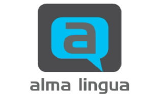 Logo der Firma alma lingua aus München