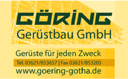 Logo der Firma Göring Gerüstbau GmbH aus Gotha