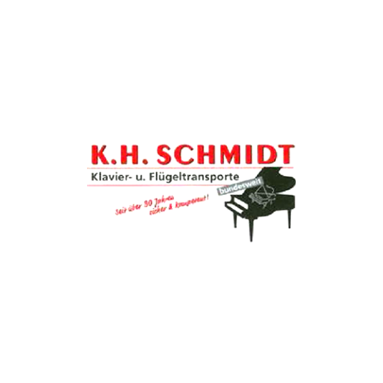 Logo der Firma K.H. Schmidt - Klavier- u. Flügeltransporte aus Neustetten