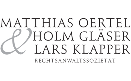 Logo der Firma Rechtsanwälte Matthias Oertel, Holm Gläser & Lars Klapper aus Plauen
