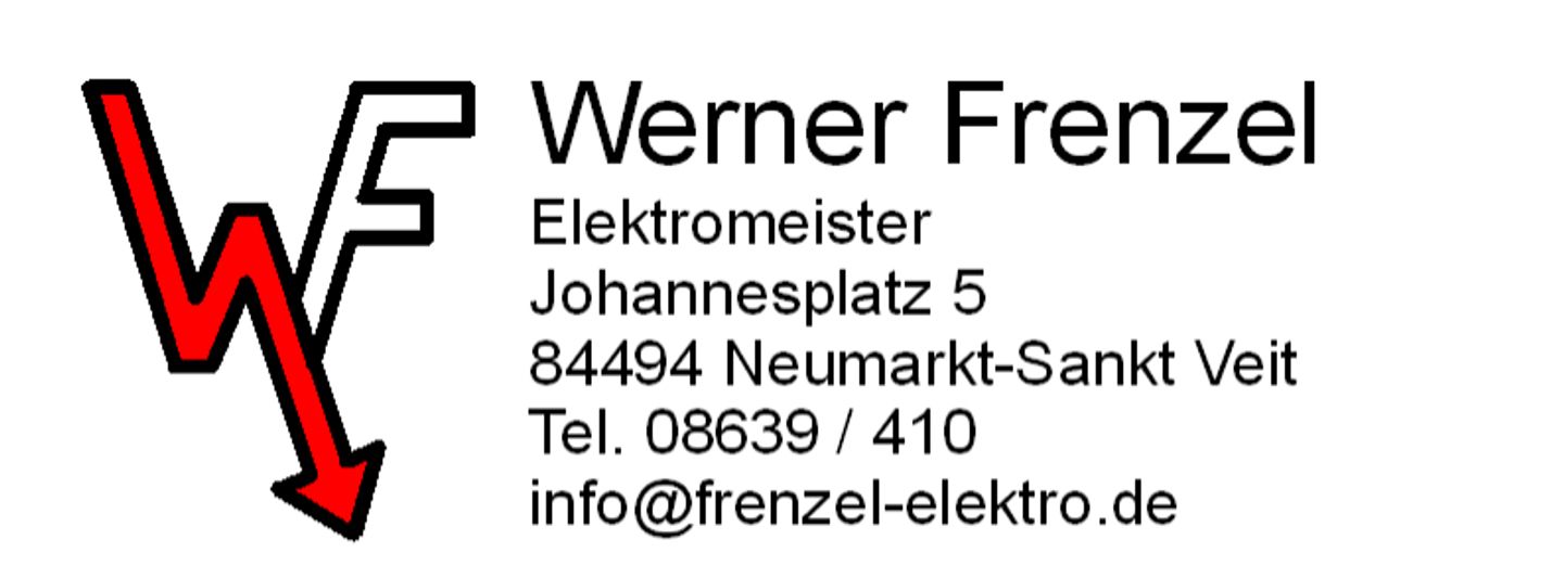 Logo der Firma Elektro Werner Frenzel aus Neumarkt-Sankt Veit