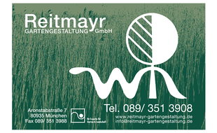 Logo der Firma Reitmayr Gartengestaltung GmbH aus München auf dem Branchenportal Gartenbau.org