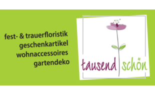 Logo der Firma tausendschön aus Treuchtlingen auf dem Branchenportal Gartenbau.org