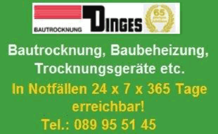 Logo der Firma Bautrocknung Dinges e.K.. aus München