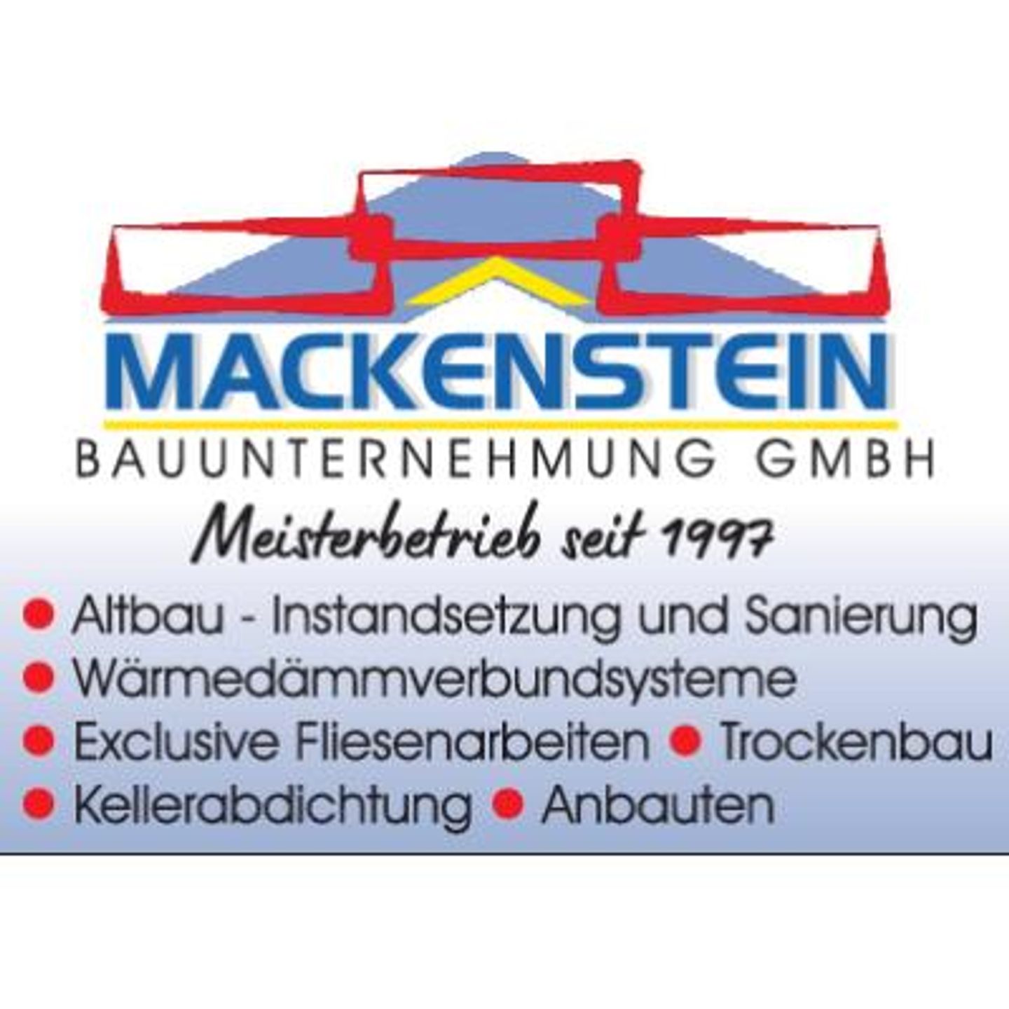 Logo der Firma Bauunternehmung Mackenstein GmbH aus Düsseldorf