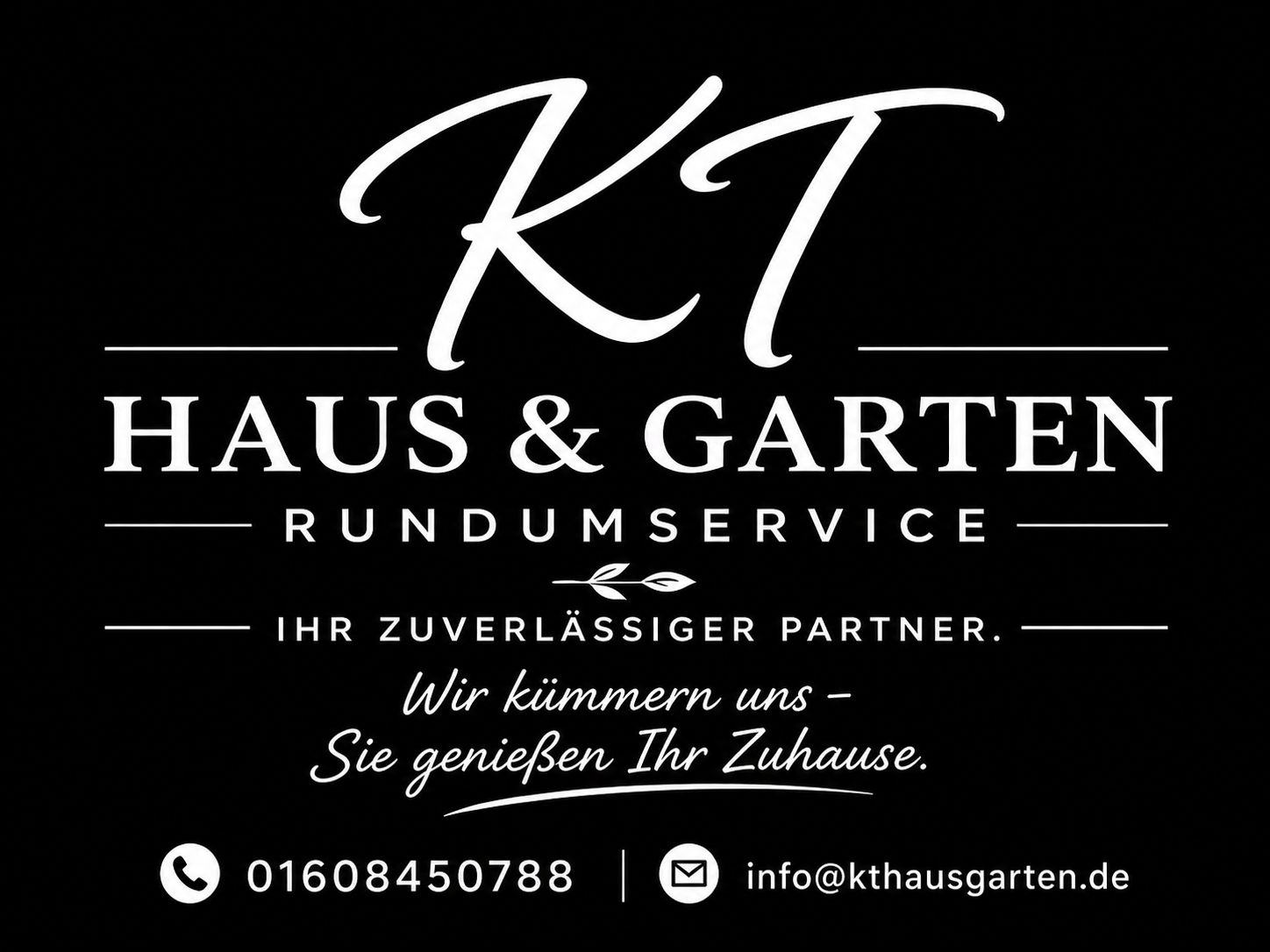 Logo der Firma KT Haus & Garten Rundumservice aus Wülfershausen an der Saale