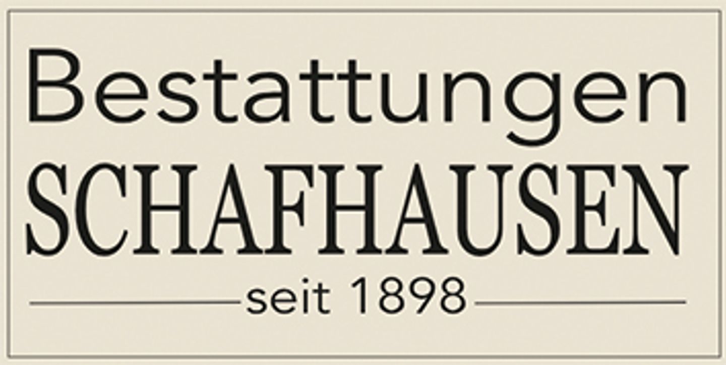 Logo der Firma Bestattungen Schafhausen aus Düsseldorf