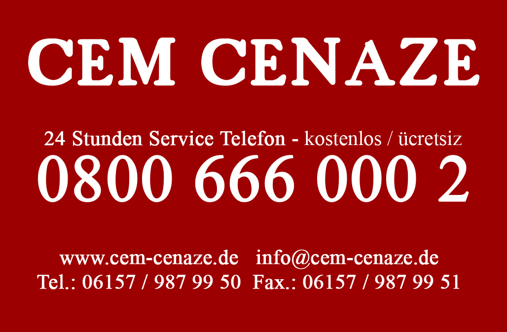 Logo der Firma Cem Cenaze Bestattungsinstitut aus Pfungstadt