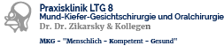Logo der Firma Praxisklinik LTG 8 Mund-Kiefer-Gesichtschirurgie und Oralchirurgie | Dr. Dr. Bengt Zikarsky & Kollegen aus Nürnberg