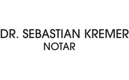 Logo der Firma Kremer Sebastian Dr. Notar aus Düsseldorf