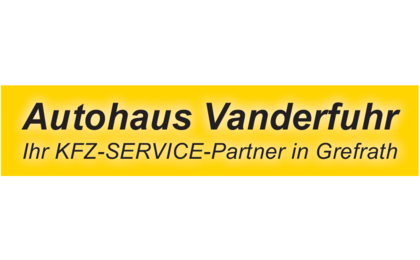 Logo der Firma Vanderfuhr Autohaus aus Grefrath