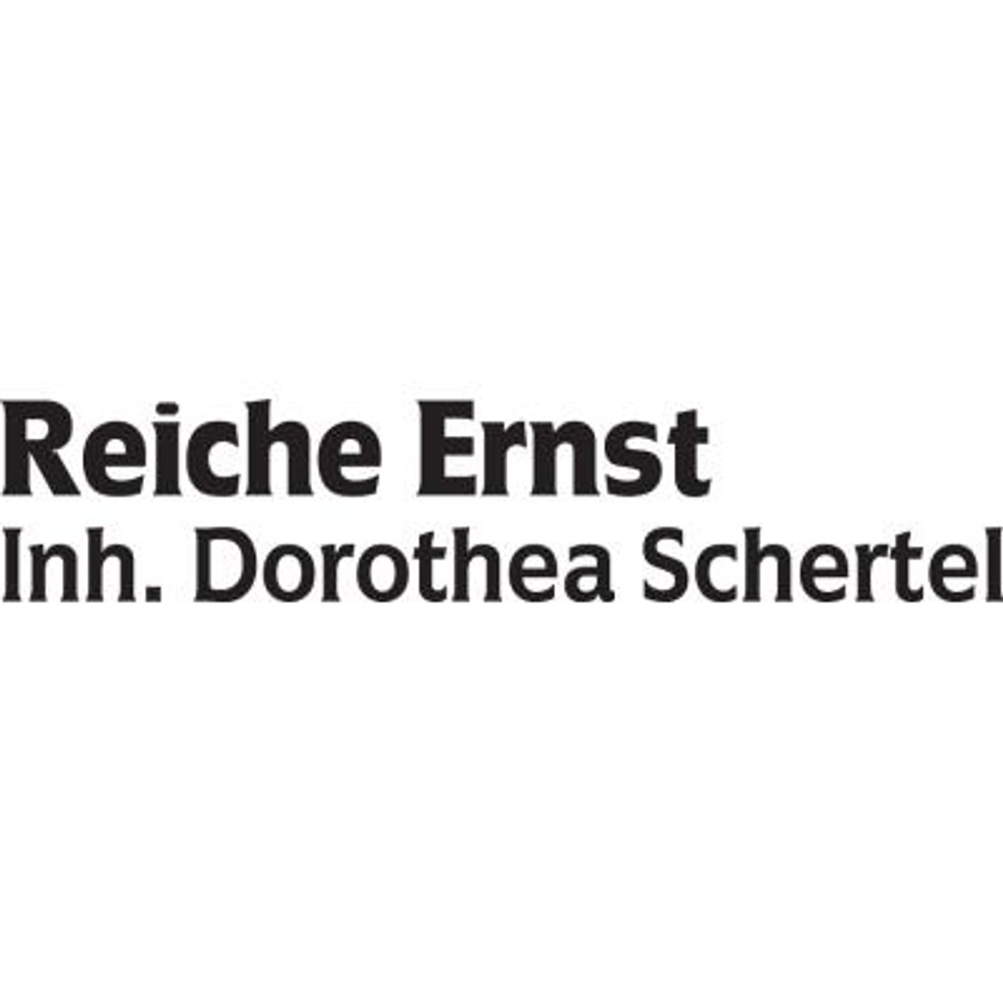 Logo der Firma Reiche Ernst Inh. Dorothea Schertel aus Nürnberg