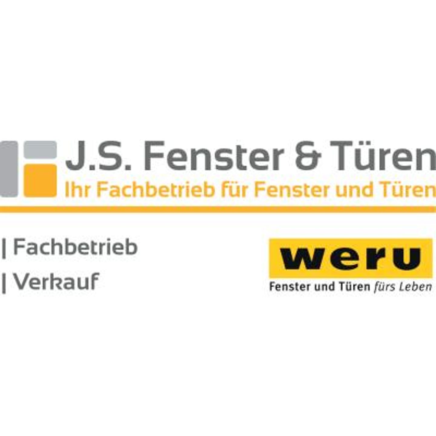 Logo der Firma J.S. Fenster & Türen GmbH aus Amberg