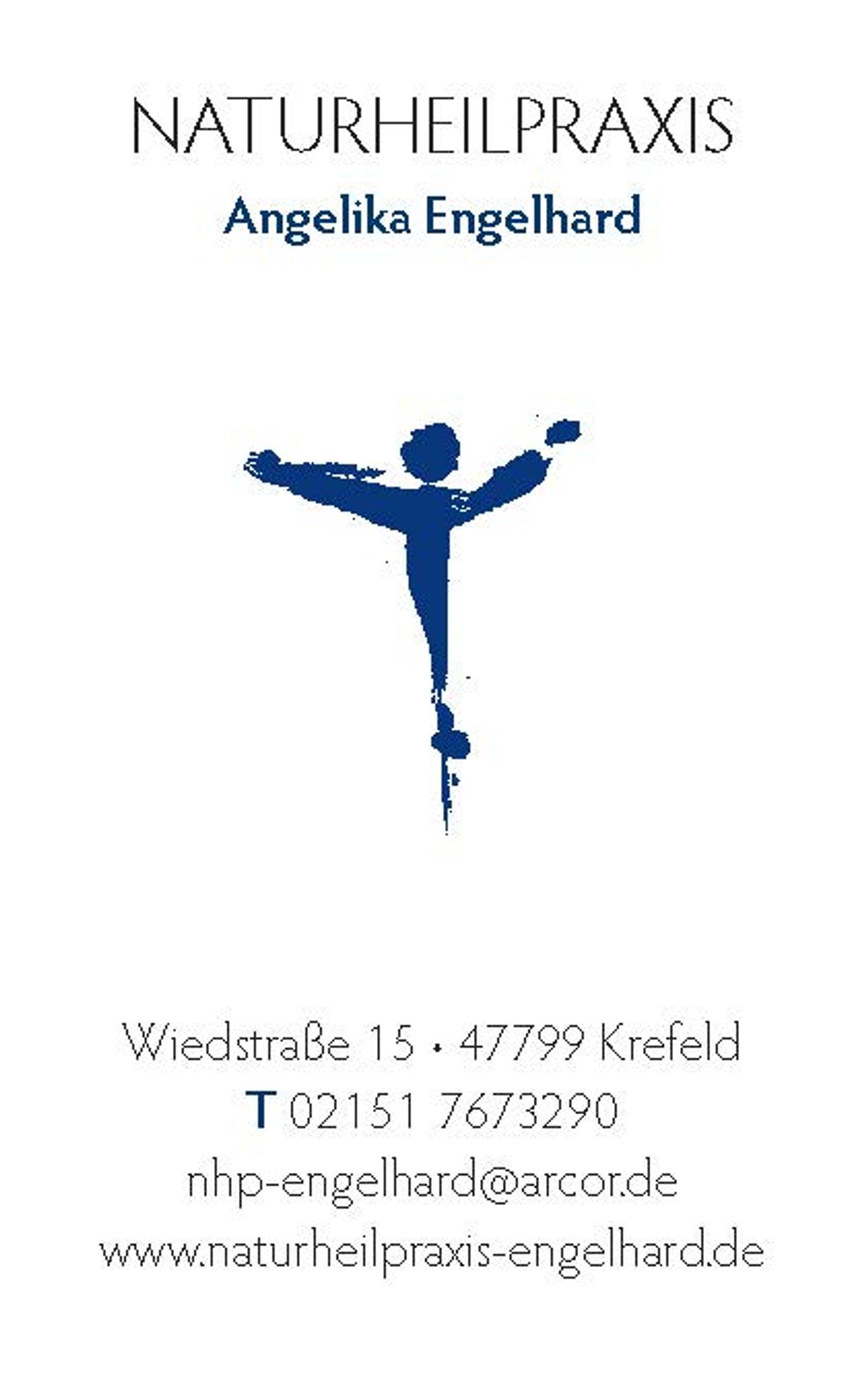Logo der Firma Naturheilpraxis Angelika Engelhard aus Krefeld