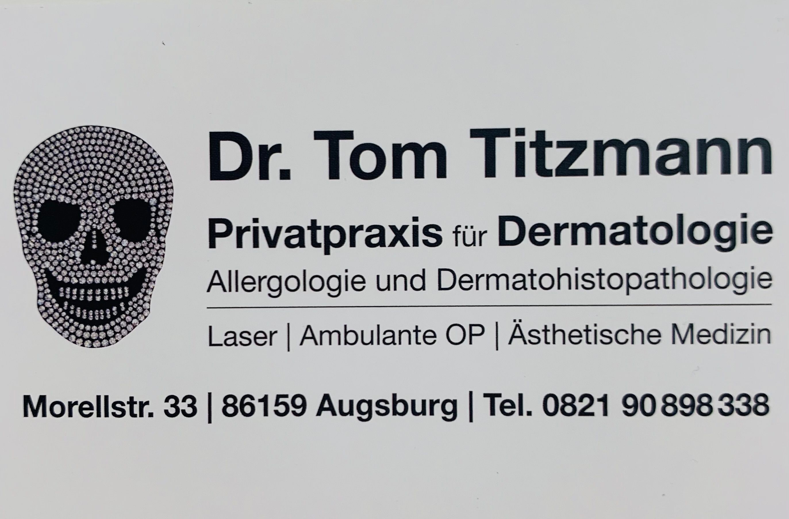Logo der Firma Privatpraxis für Dermatologie Dr. Tom Titzmann aus Augsburg