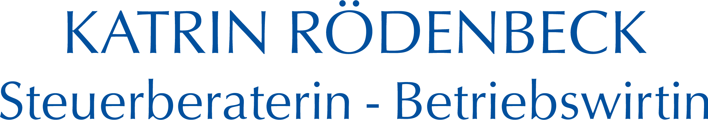 Logo der Firma Katrin Rödenbeck Steuerberaterin / Betriebswirtin aus Glauchau