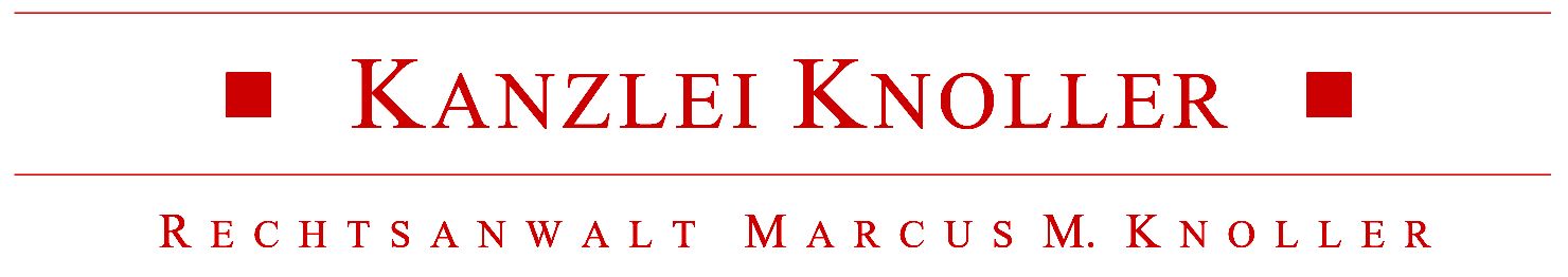 Logo der Firma Knoller Rechtsanwälte: RA Marcus Knoller, RAin Christina Knoller, RA Julius Knoller aus Ingolstadt
