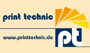 Logo der Firma print technic Michael Tiemann aus Rödinghausen