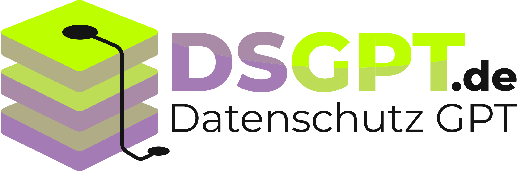 Logo der Firma DSGPT.de (Produkt der Next Strategy AI GmbH) aus Hamburg