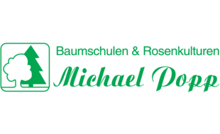 Logo der Firma Baumschulen & Rosenkulturen, Michael Popp aus Puschendorf