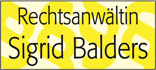 Logo der Firma Rechtsanwältin Sigrid Balders aus Mönchengladbach