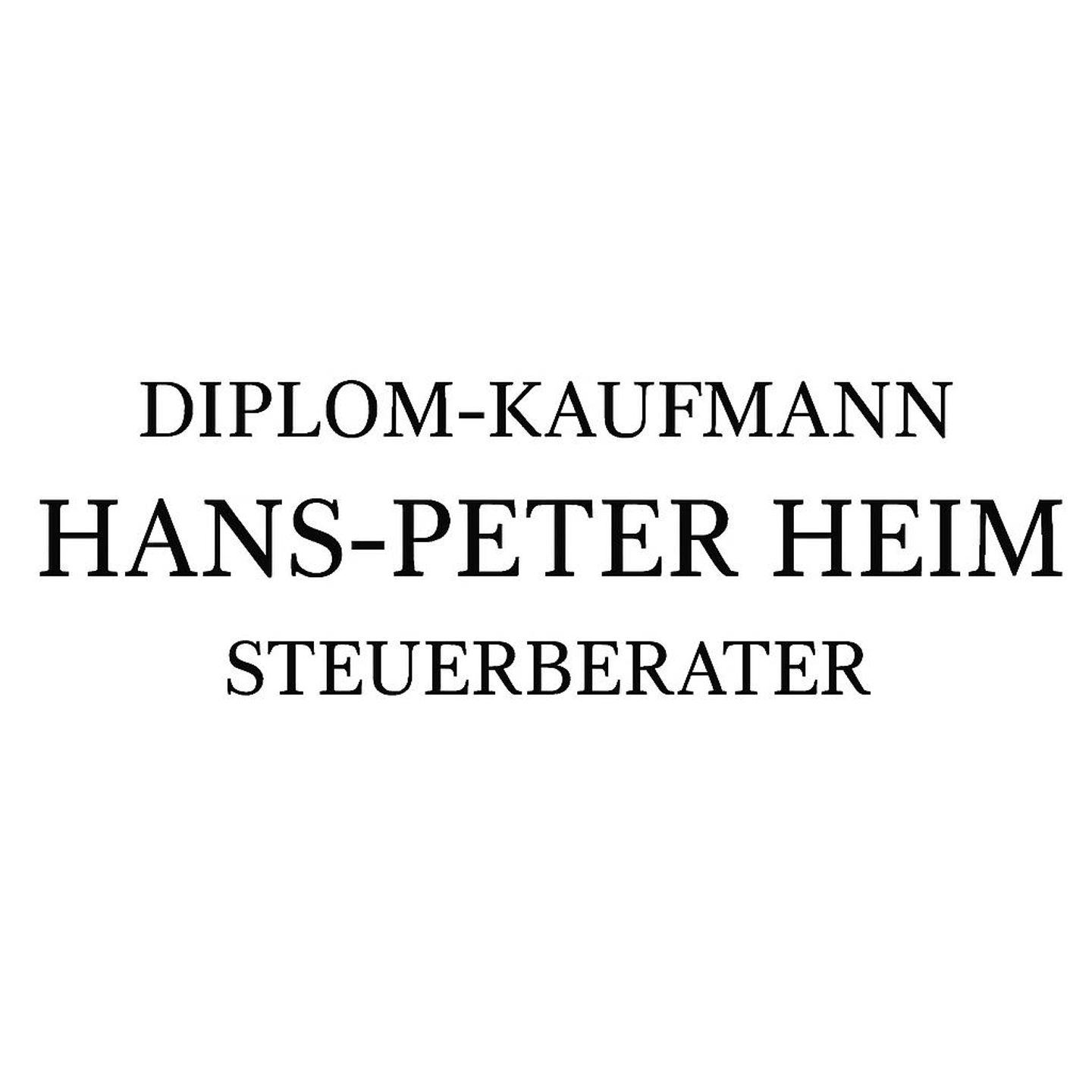 Logo der Firma Dipl.- Kfm. Hans-Peter Heim Steuerberater aus München