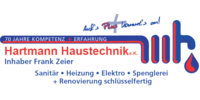 Logo der Firma Hartmann Haustechnik e.K. Inhaber Frank Zeier aus Poppenhausen