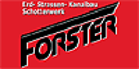 Logo der Firma Forster Erdbau GmbH aus Mindelstetten
