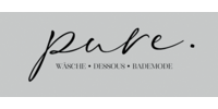 Logo der Firma pure. Wäsche - Dessous - Bademode, Kirstin Günzkofer aus Prien