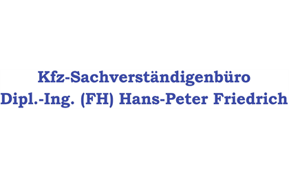 Logo der Firma Kfz-Sachverständigenbüro Dipl.-Ing.(FH)  Friedrich Hans-Peter aus Oelsnitz