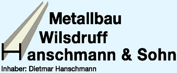 Logo der Firma Metallbau Wilsdruff Hanschmann & Sohn aus Wilsdruff