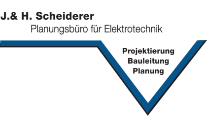 Logo der Firma J. & H. Scheiderer Planungsbüro für Elektrotechnik aus Schwabach
