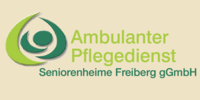 Logo der Firma Ambulanter Pflegedienst Seniorenheime Freiberg gGmbH aus Freiberg