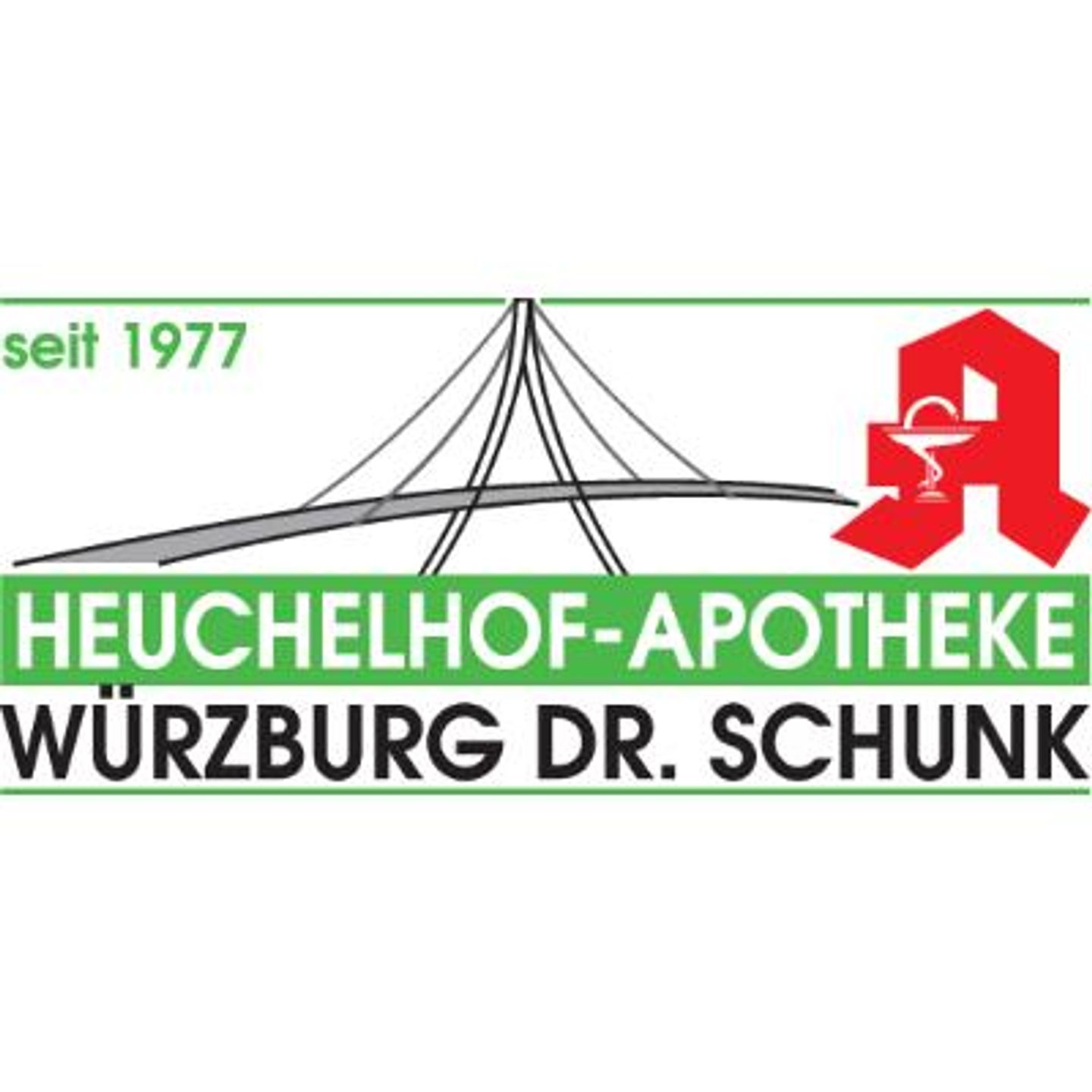 Logo der Firma Heuchelhof Apotheke Dr. Schunk aus Würzburg