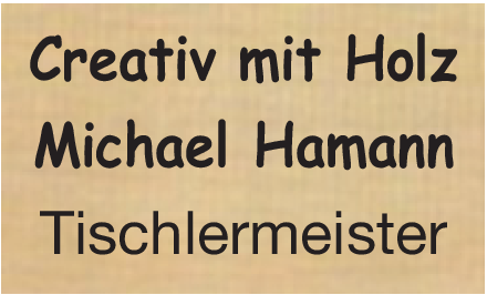 Logo der Firma Michael Hamann Creativ mit Holz aus Hilden