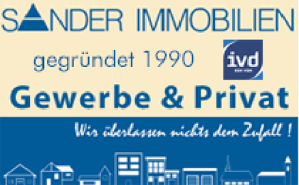Logo der Firma Gewerbe & Privat Immobilien, Sander KG e.K. aus Erfurt